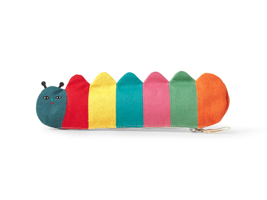 Casey Caterpillar Pencil Case by Donna Wilson