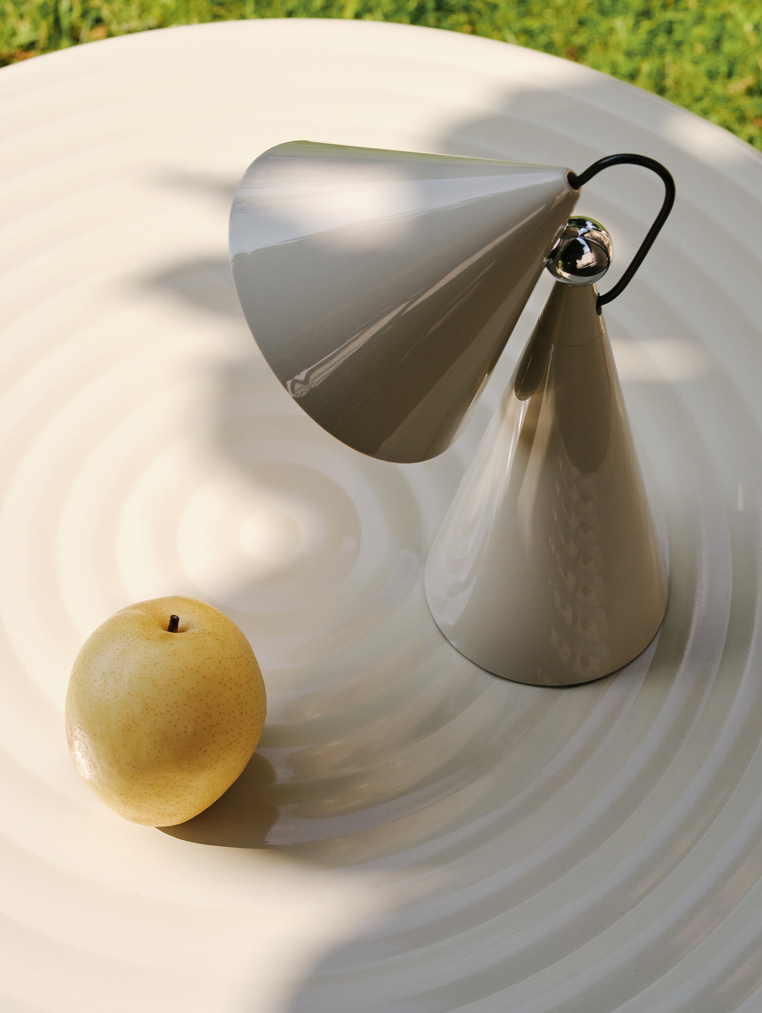 Pose Portable Lamp by Tom Dixon - Putty
