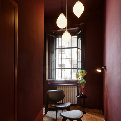 Flare Bead Opal E27 Pendant Light by Tom Dixon