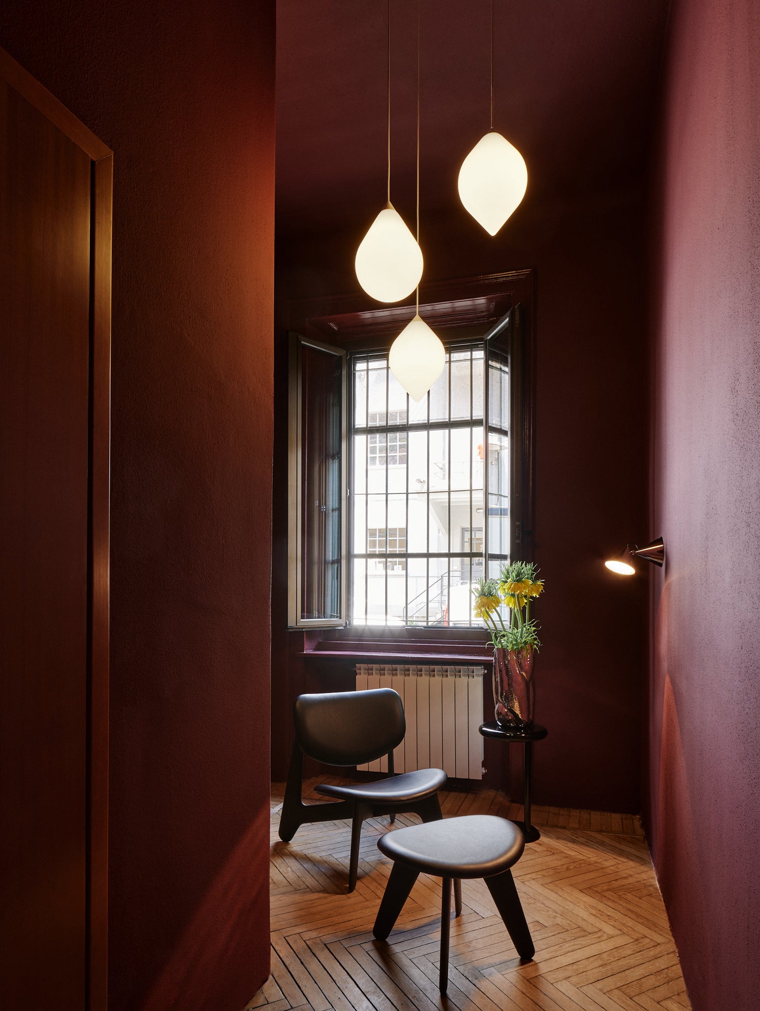 Flare Top Opal E27 Pendant Light by Tom Dixon
