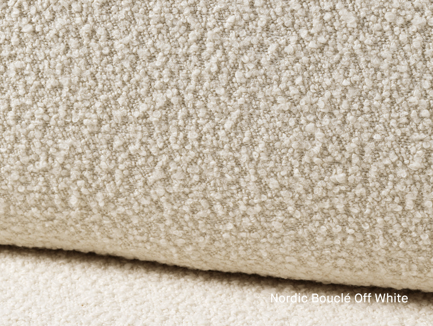 Rico Lounge Chair by Ferm Living - Nordic Boucle Off White