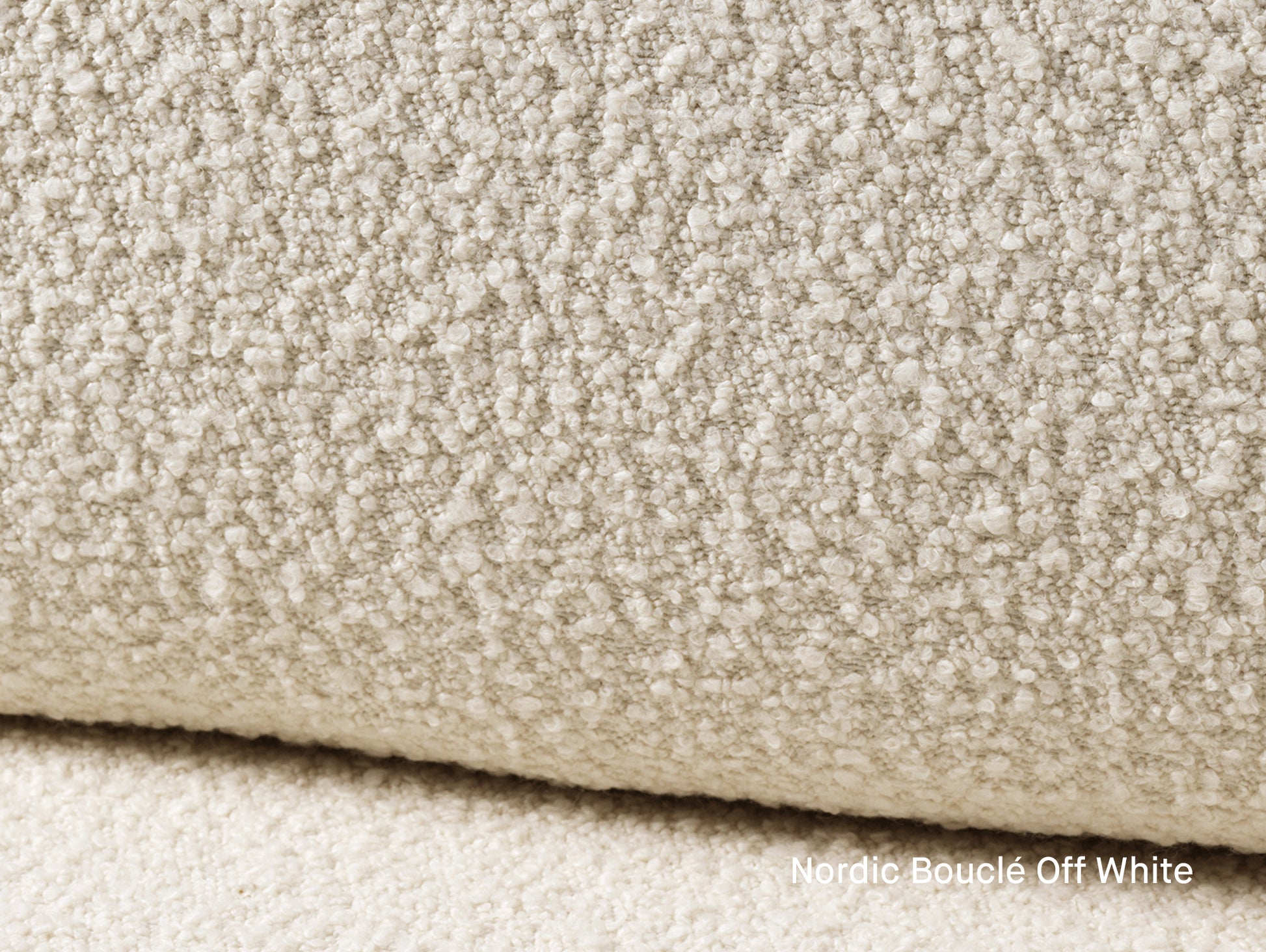 Rico Lounge Chair by Ferm Living - Nordic Boucle Off White