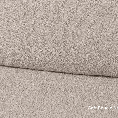 Rico Lounge Chair by Ferm Living - Soft Boucle Natural