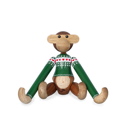 Christmas Jumper Monkey by Kay Bojesen