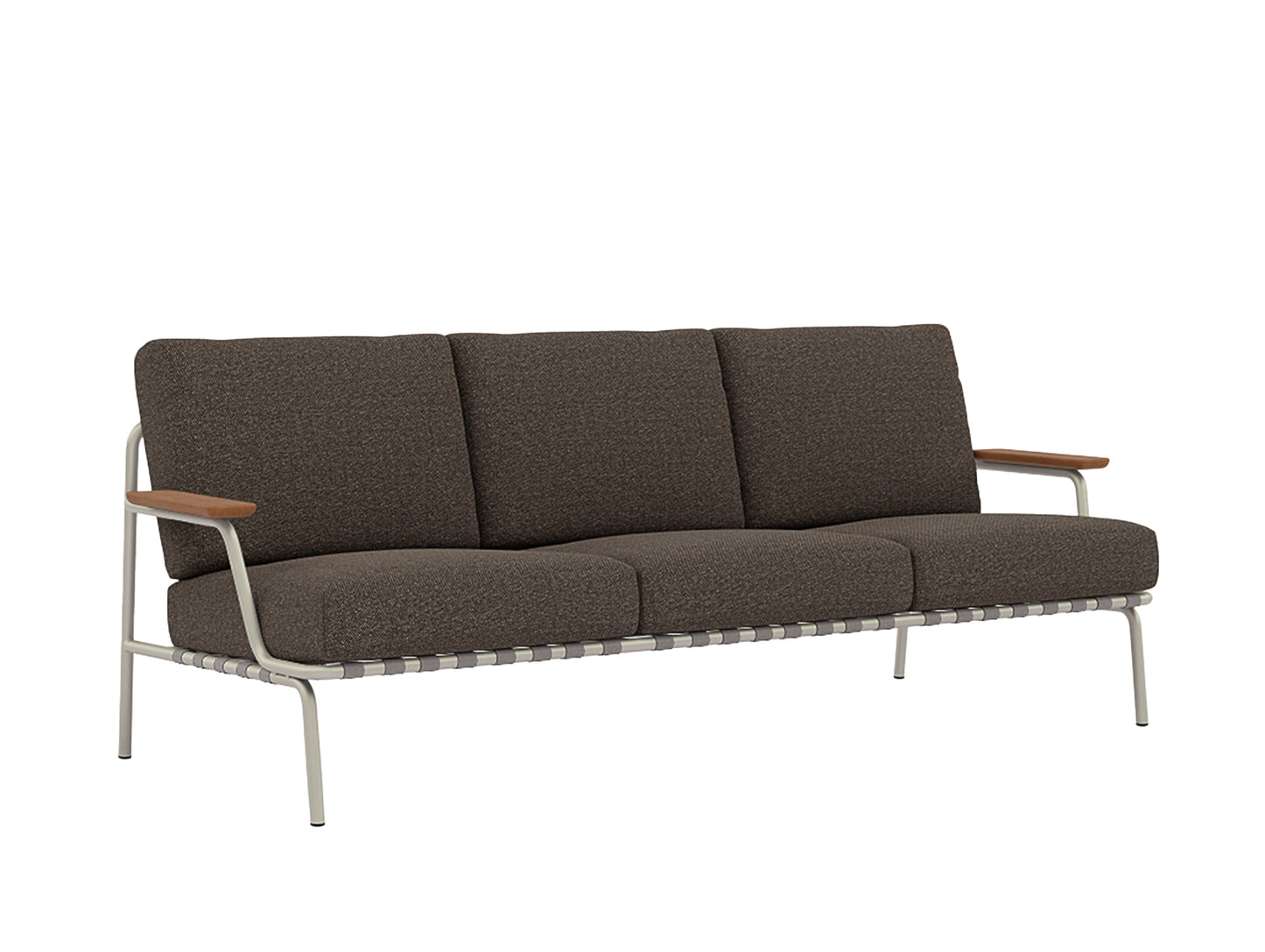 Settle 3-Seater Sofa by Muuto / Grey Frame / Laze 02