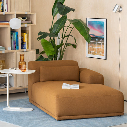 Connect Soft Modular Sofa  Individual Modules by Muuto - Module H / Right Armrest Chaise Longue