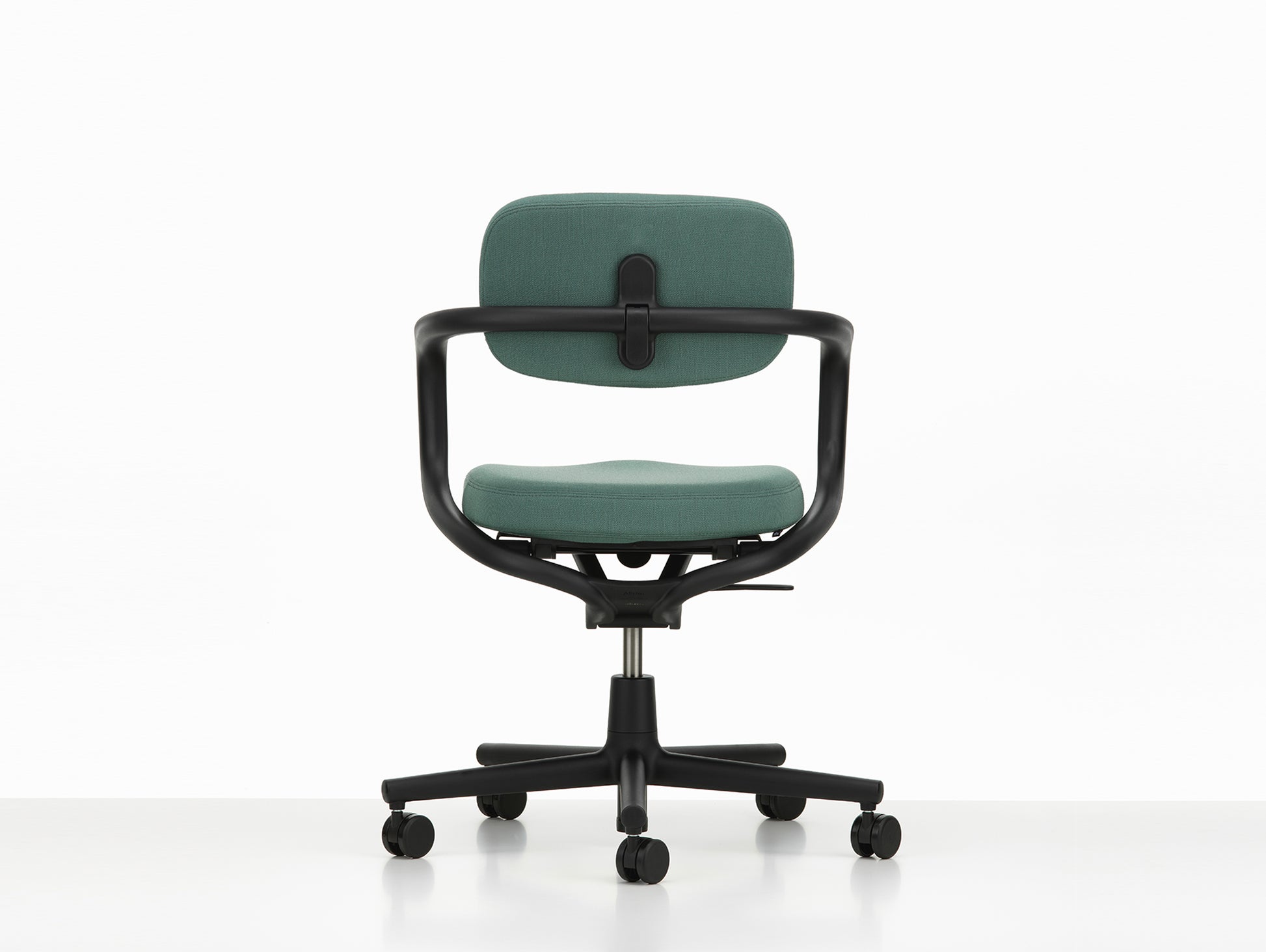 Allstar Office Chair by Vitra - Volo 56 Teal Blue Seat / Volo 56 Teal Blue Backrest (F60)