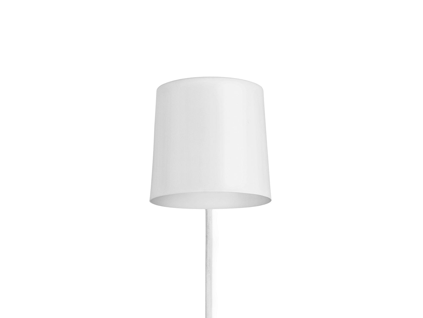 Rise Wall Lamp by Normann Copenhagen - Cable and Plug / White 