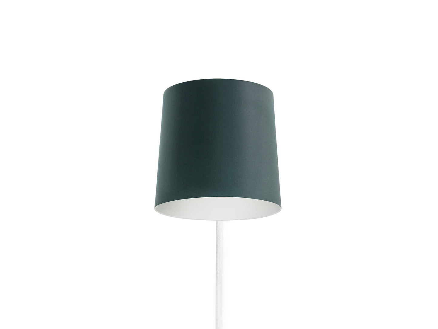 Rise Wall Lamp by Normann Copenhagen - Cable and Plug / Petrol Green