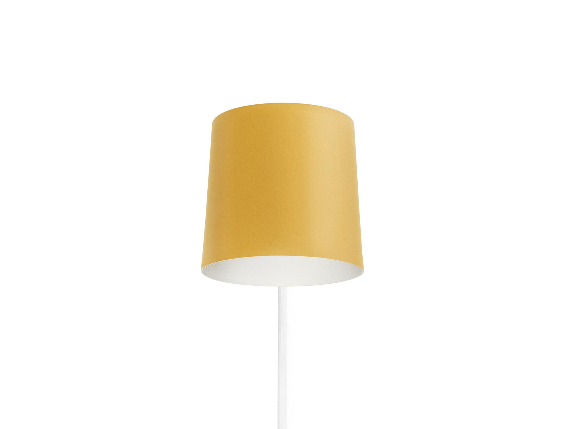 Rise Wall Lamp by Normann Copenhagen - Cable and Plug / Yellow