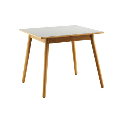 C35A Extendable Table by FDB Mobler - Mushroom Linoleum 4176 Tabletop