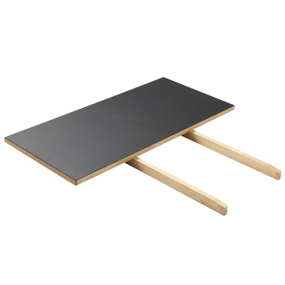 C35S Table Extension Leaf by FDB Mobler - Black Linoleum 4023