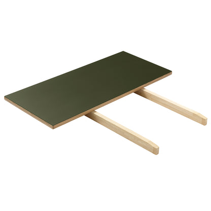 C35L Table Extension Leaf by FDB Mobler - Olive Linoleum 4184