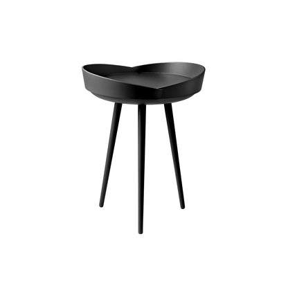 D106 Bakke Top Tray Table by FDB Mobler - Black Painted Beech