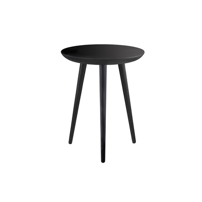 D106 Bakke Top Tray Table by FDB Mobler - Black Painted Beech