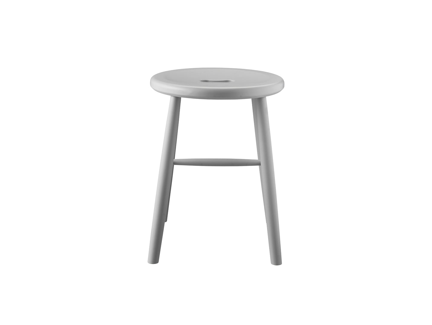 J27 Stool by FDB Mobler - Grey Painted Beech