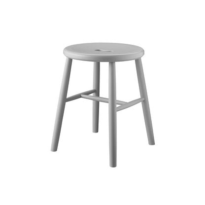 J27 Stool by FDB Mobler - Grey Painted Beech