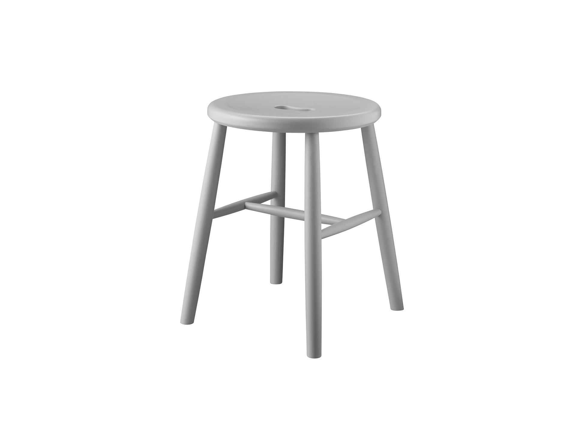 J27 Stool by FDB Mobler - Grey Painted Beech