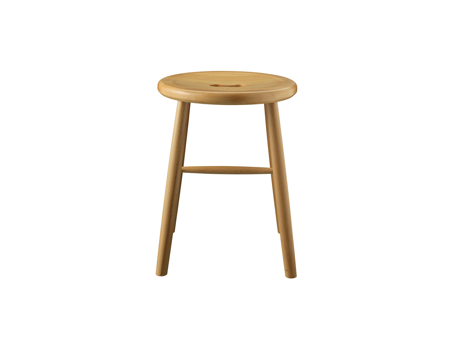 J27 Stool by FDB Mobler - Lacquered Beech