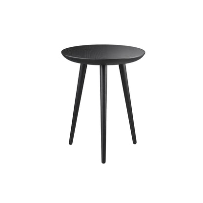 D106 Bakke Top Tray Table by FDB Mobler - Black Lacquered Oak