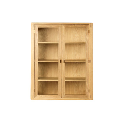 A90 Boderne Display Cabinet by FDB Mobler - Wall Mounted (Height: 106 cm) / Lacquered Oak