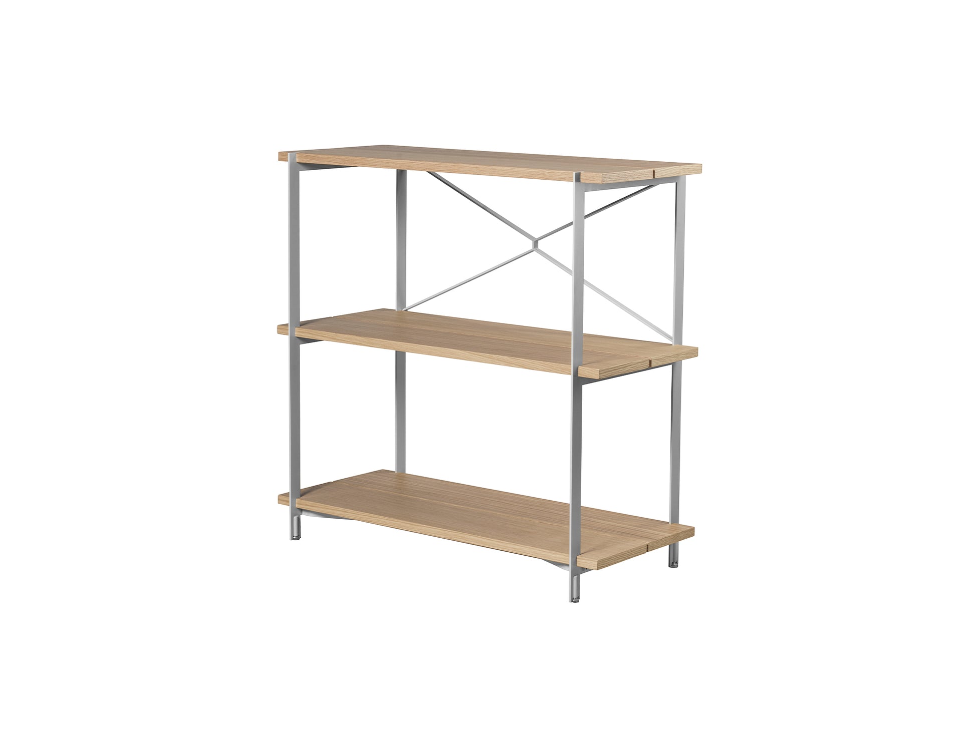 A91 Nordhavn Bookcase by FDB Mobler - Low / Narrow