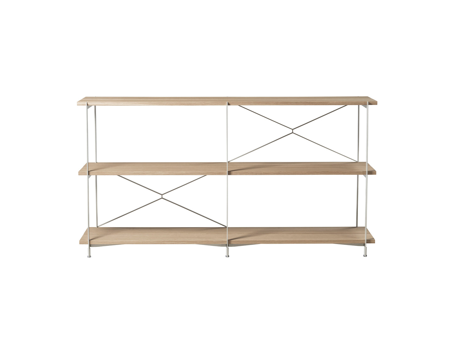 A91 Nordhavn Bookcase by FDB Mobler - Low / Wide
