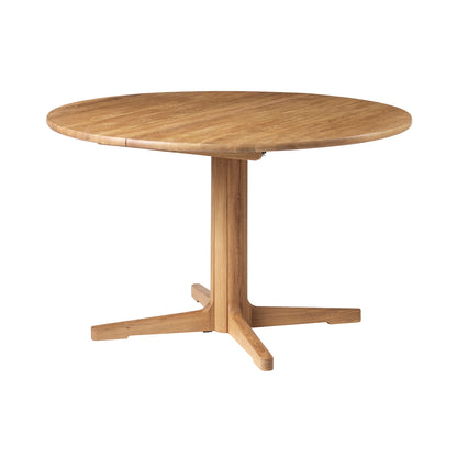 C69E Extendable Table by FDB Mobler -D120 cm