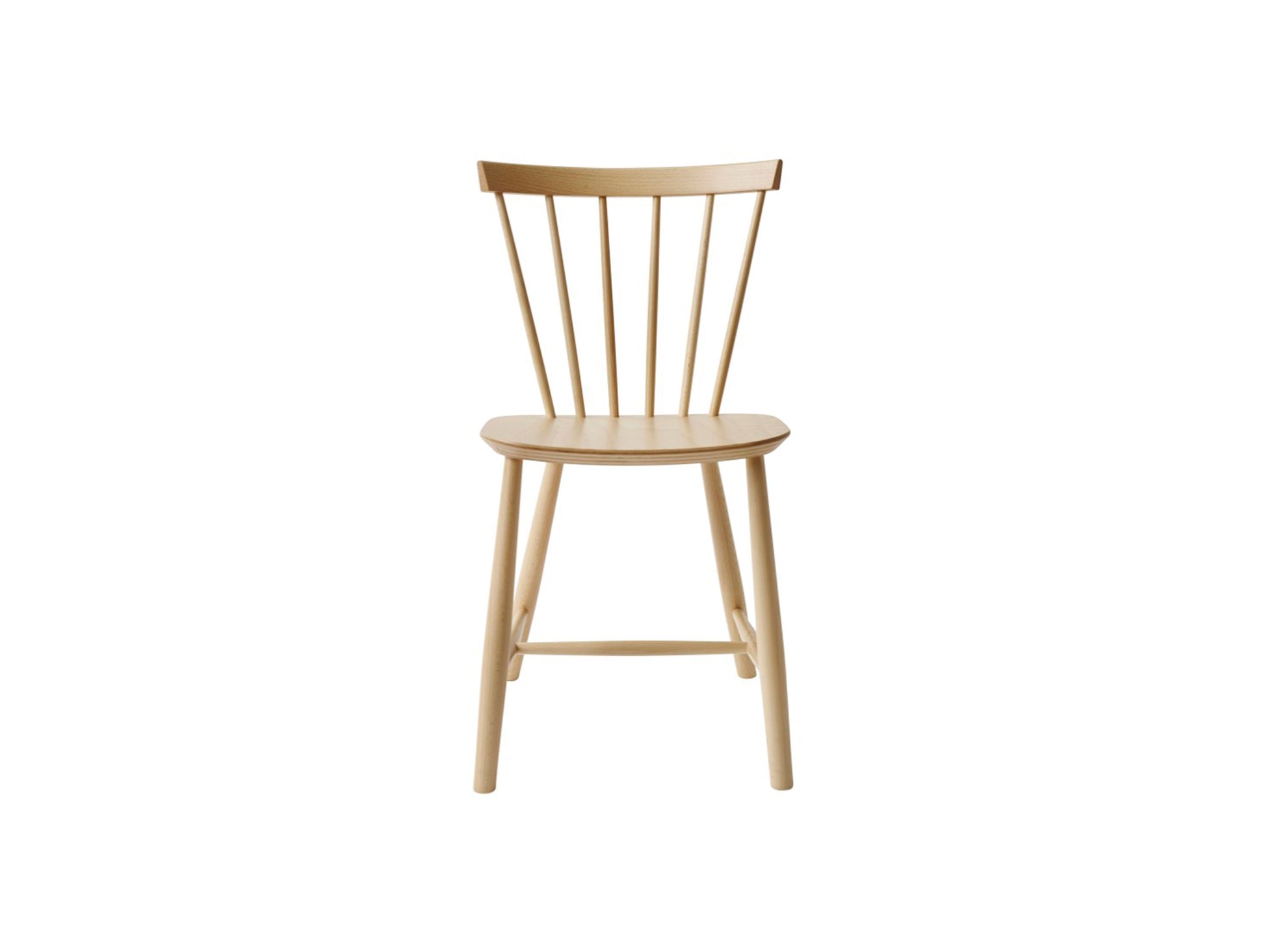 J46 Chair by FDB Mobler - Lacquered Beech