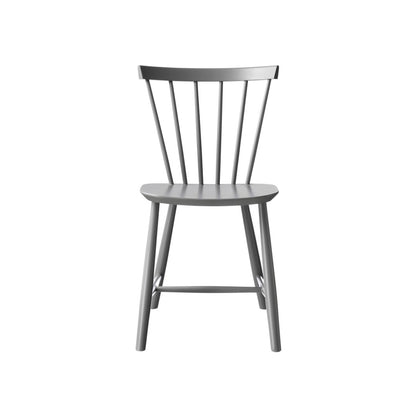 J46 Chair by FDB Mobler - Signal Grey Painted Beech