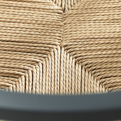 J80 Chair by FDB Mobler - Blue Grey Painted Beech