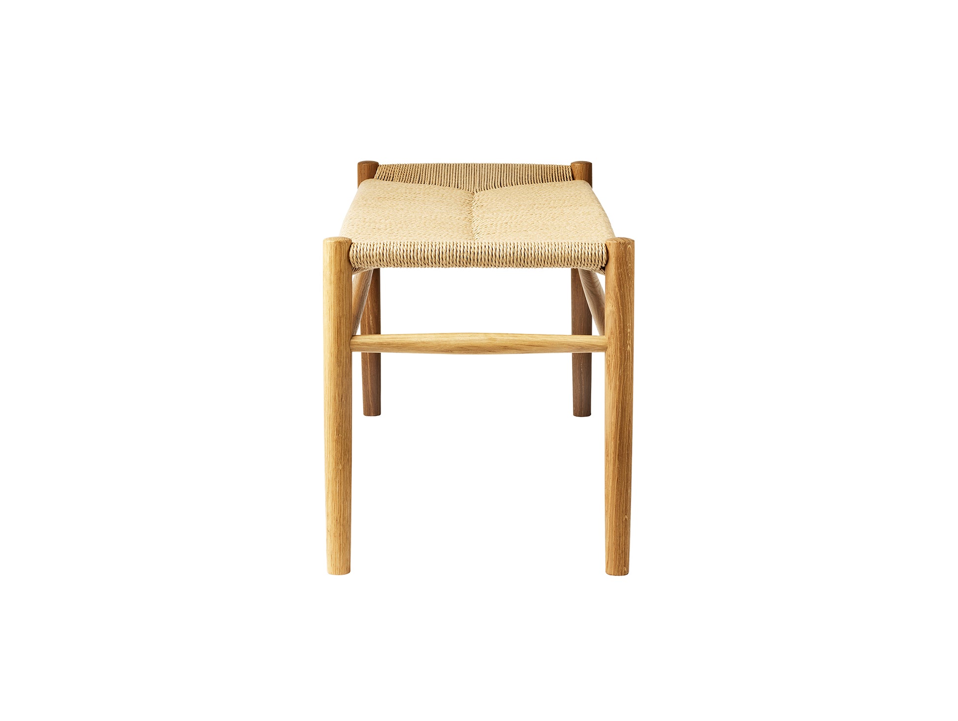 J83B Bench by FDB Mobler - Lacquered Oak