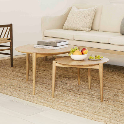 D102 SOS Coffee Table by FDB Mobler - Oiled Oak