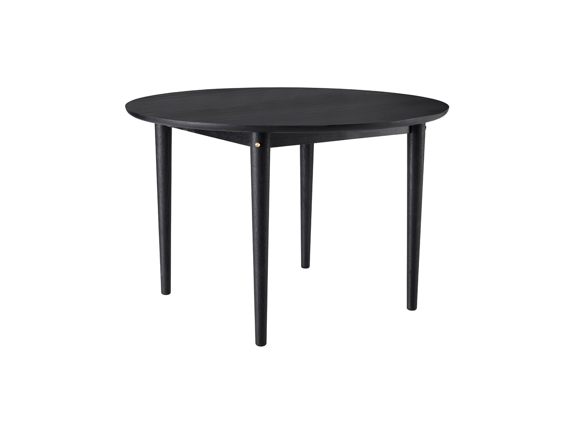 C62 Bjork Dining Table - Black Painted Oak