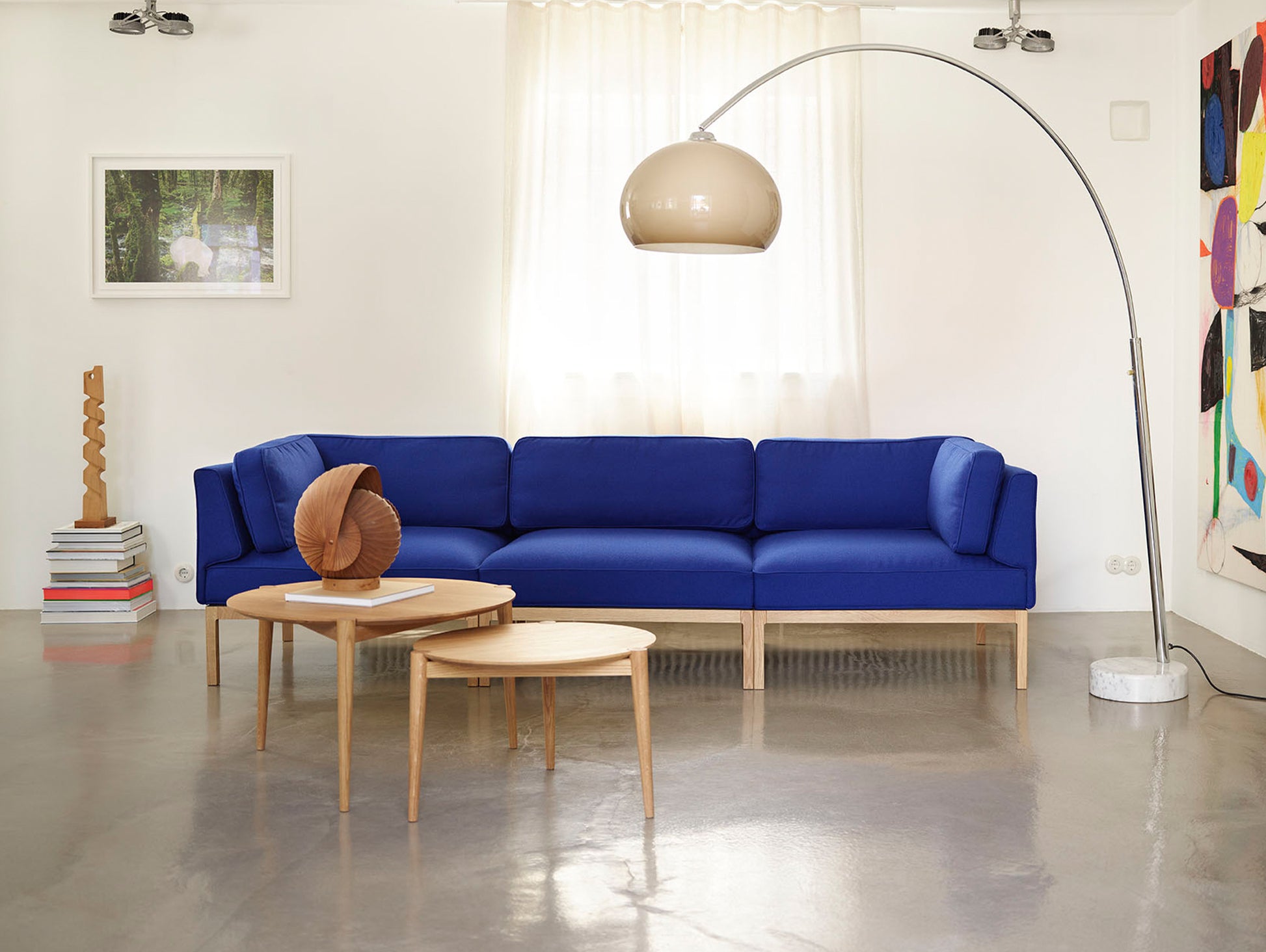 D102 SOS Coffee Table by FDB Mobler - Oiled Oak