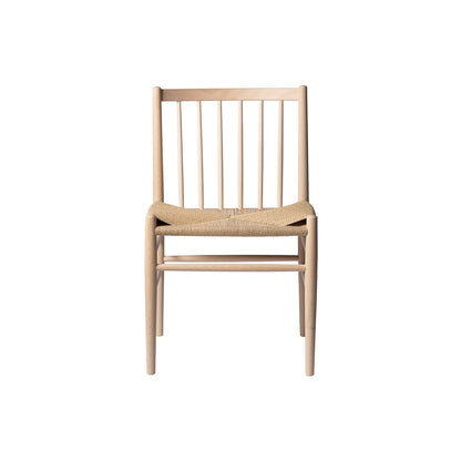 J80 Chair by FDB Mobler - Soaped Beech 