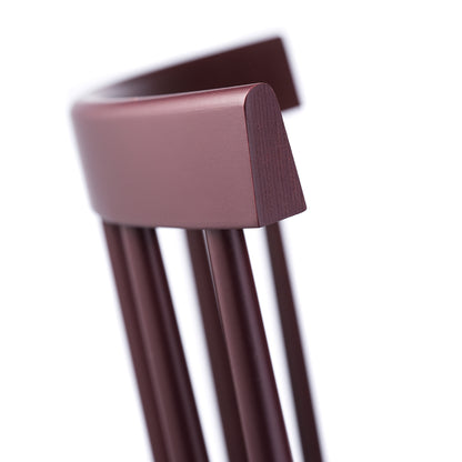 J46 Chair by FDB Mobler - Black Red