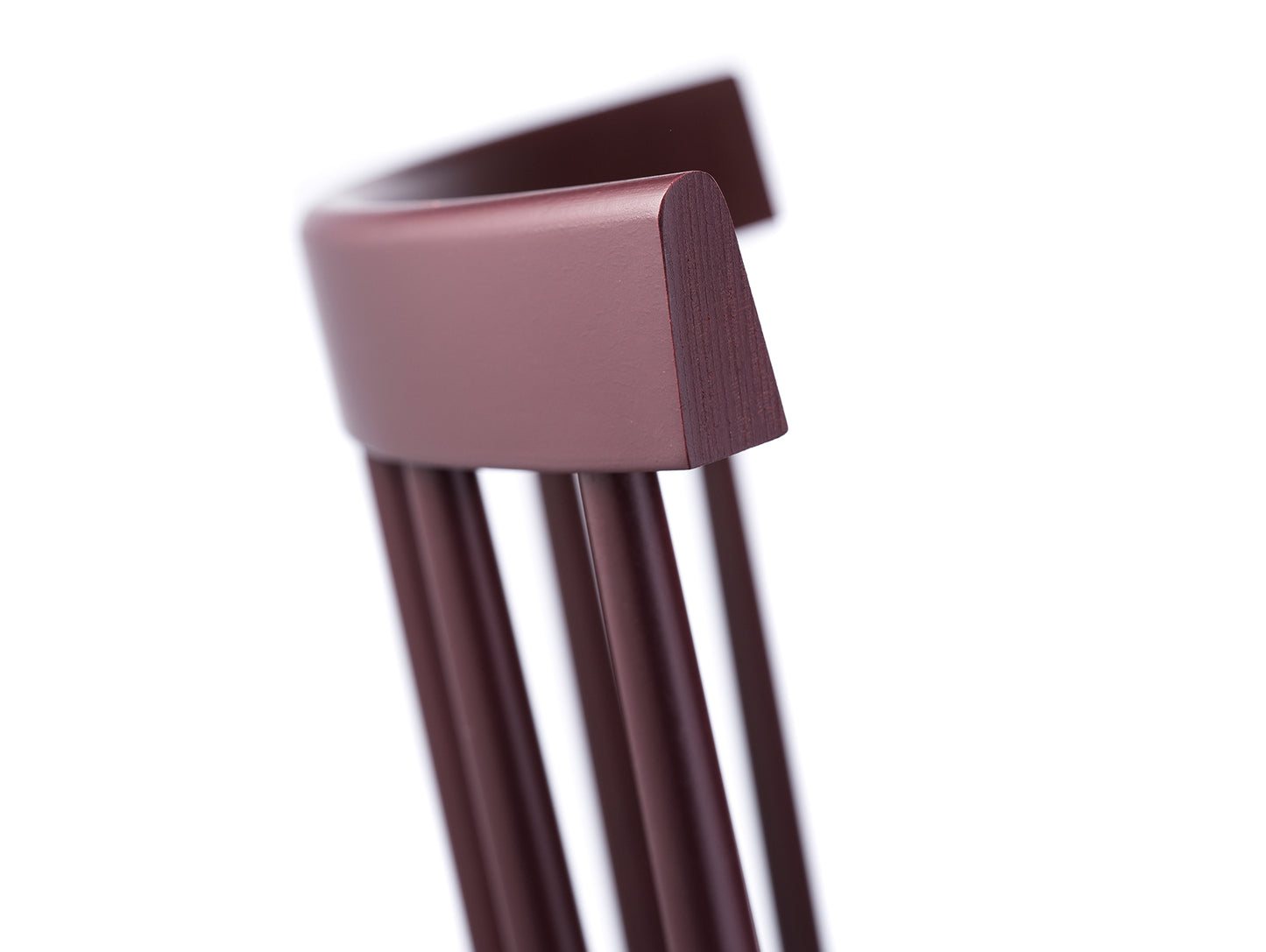 J46 Chair by FDB Mobler - Black Red