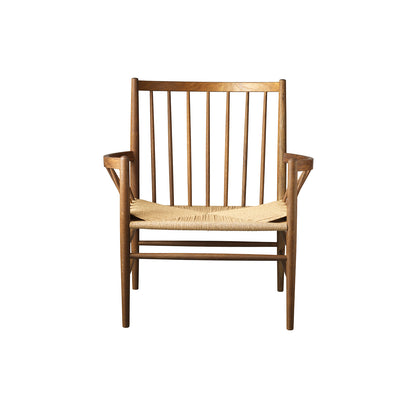 J82 Lounge Chair by FDB Mobler - Smoked Oak