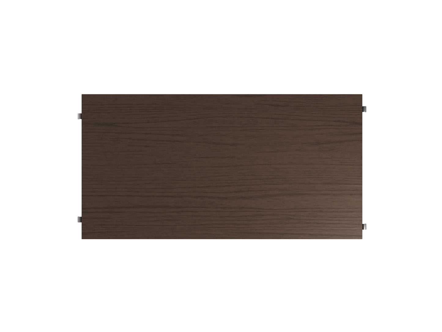 String System Shelves by String - 58x30 / Dark Oak