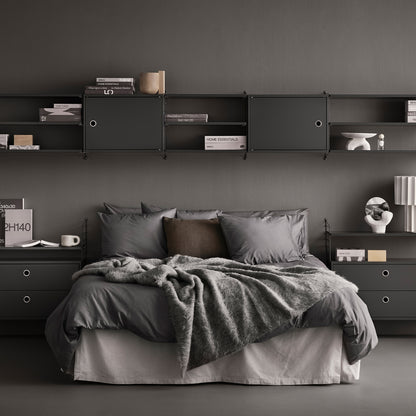 String System Shelves by String - Dark Grey