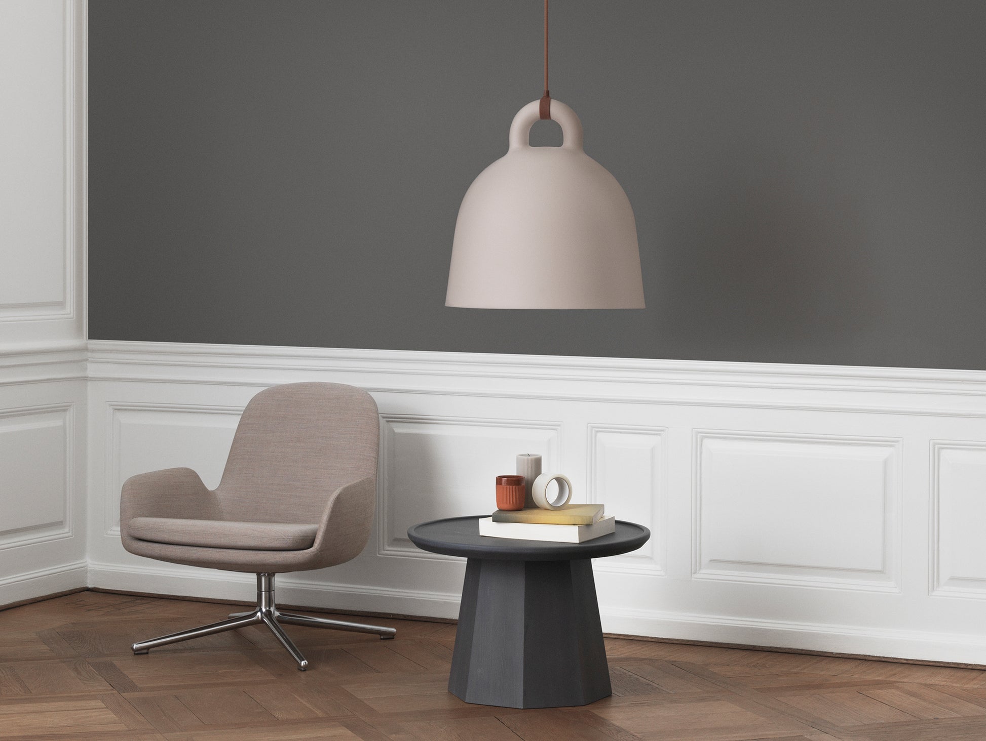 Bell Pendant Lamp by Normann Copenhagen - Large / Sand