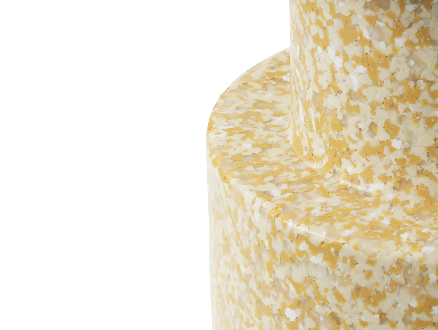 Bit Stool Column by Normann Copenhagen - Mustard