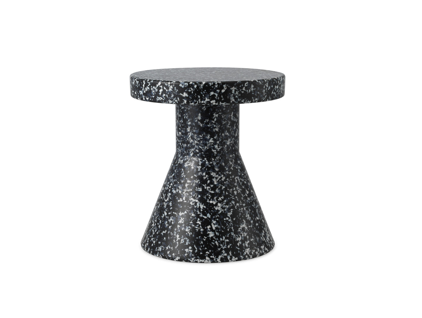 Bit Stool - Cone by Normann Copenhagen - Black White