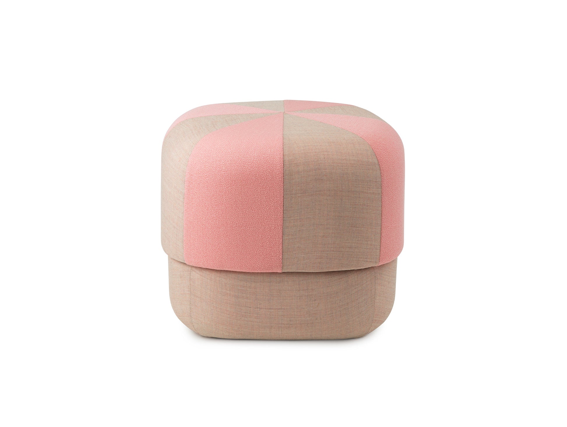 Circus Pouf Duo by Normann Copenhagen - Small / Rose