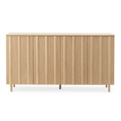 Rib Sideboard by Normann Copenhagen - High / Lacquered Oak Veneer