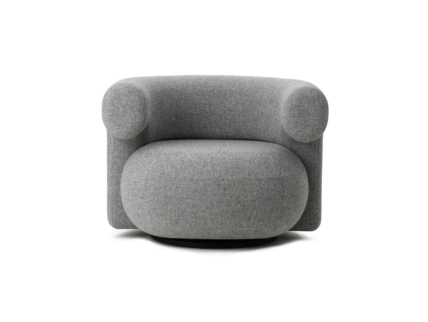 Burra Lounge Chair by Normann Copenhagen - Swivel Base / Hallingdal 65 110