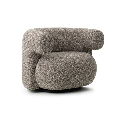 Burra Lounge Chair by Normann Copenhagen - Swivel Base with Return / Zero 011