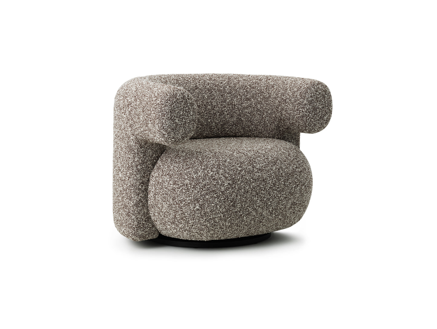 Burra Lounge Chair by Normann Copenhagen - Swivel Base with Return / Zero 011