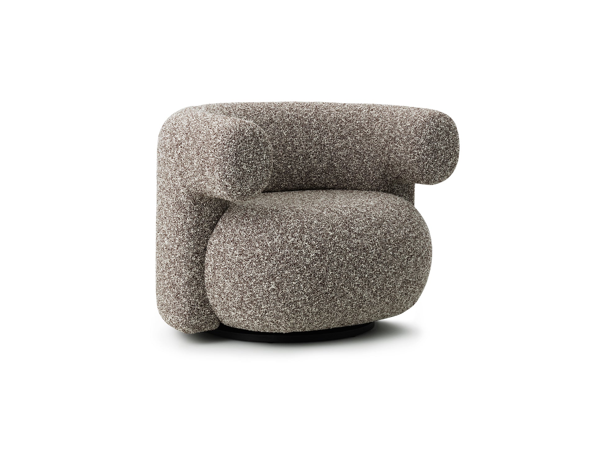 Burra Lounge Chair by Normann Copenhagen - Swivel Base with Return / Zero 011